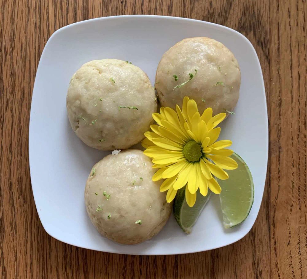 Spring Lime Tea Cookies