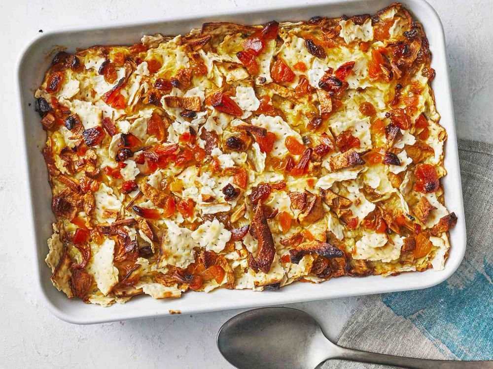 Overnight Matzo Bake