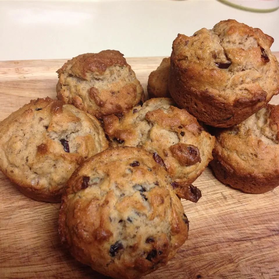 Gluten-Free Cranberry Walnut Muffins