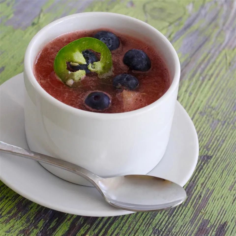 Fresh Watermelon Gazpacho