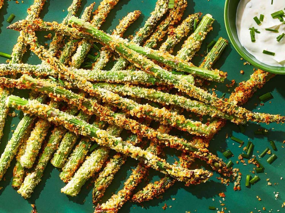 Air-Fryer Asparagus Fries