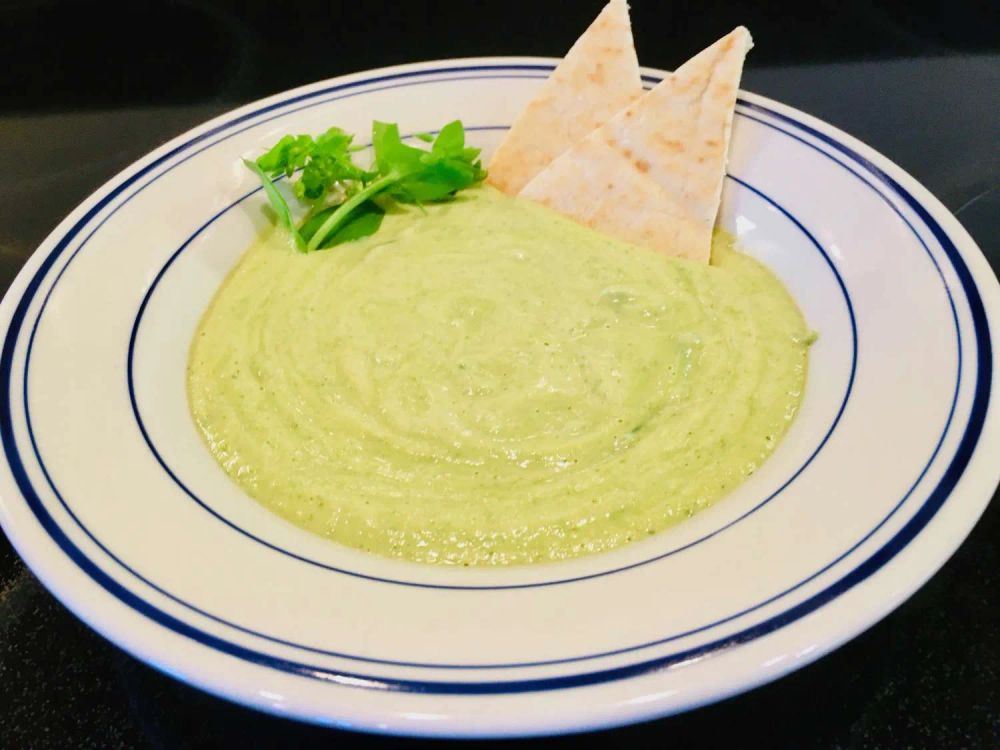 Chickweed Hummus ("Chummus")