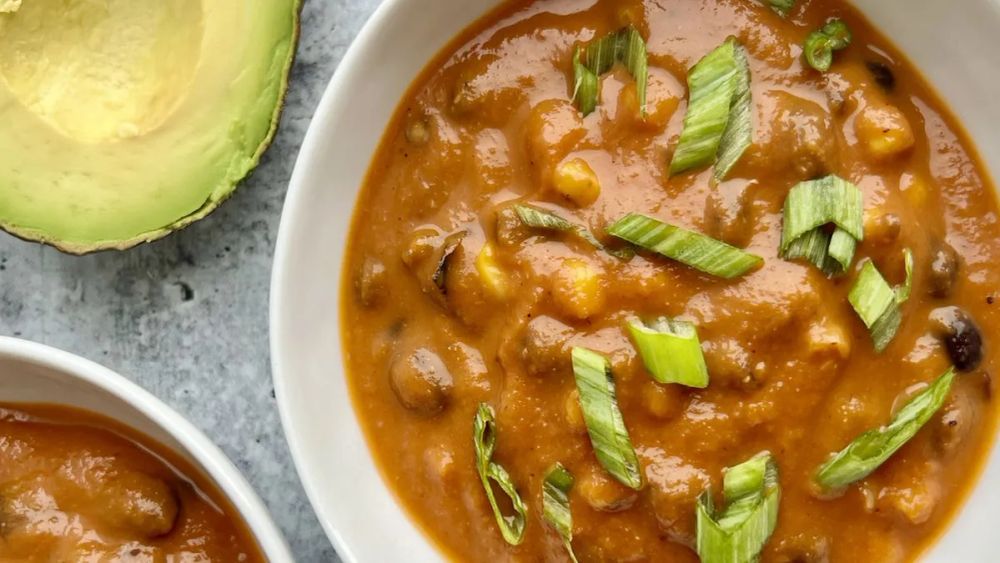 Black Bean Butternut Squash Soup