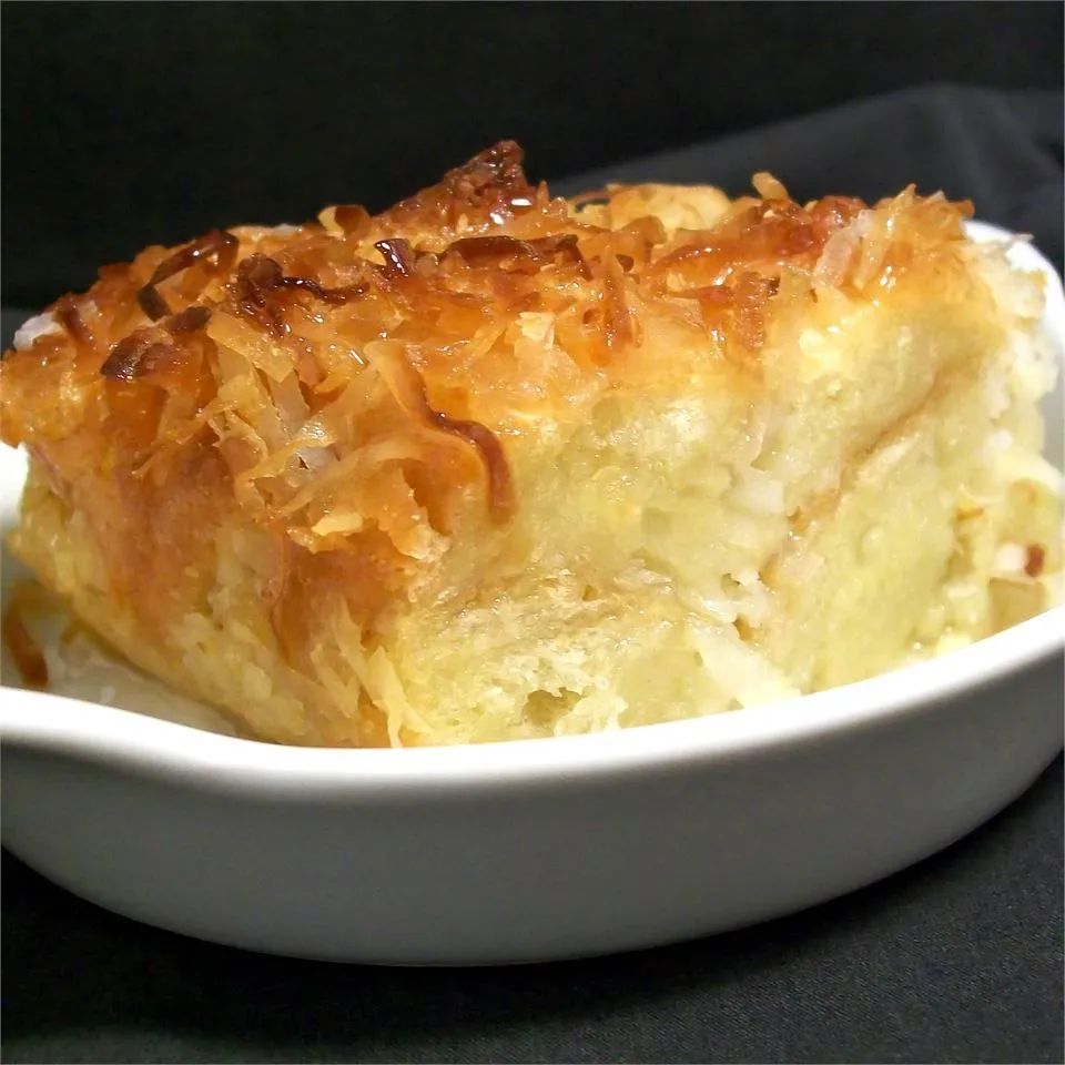 Coconut Bread Pudding