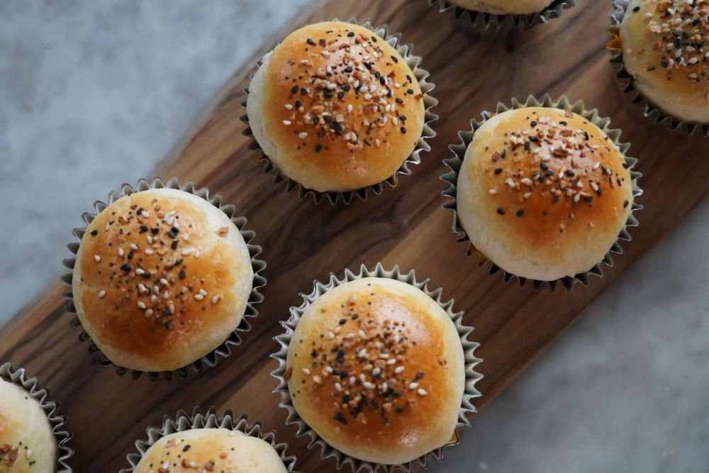 Ham and Cheese Biscuit Muffins