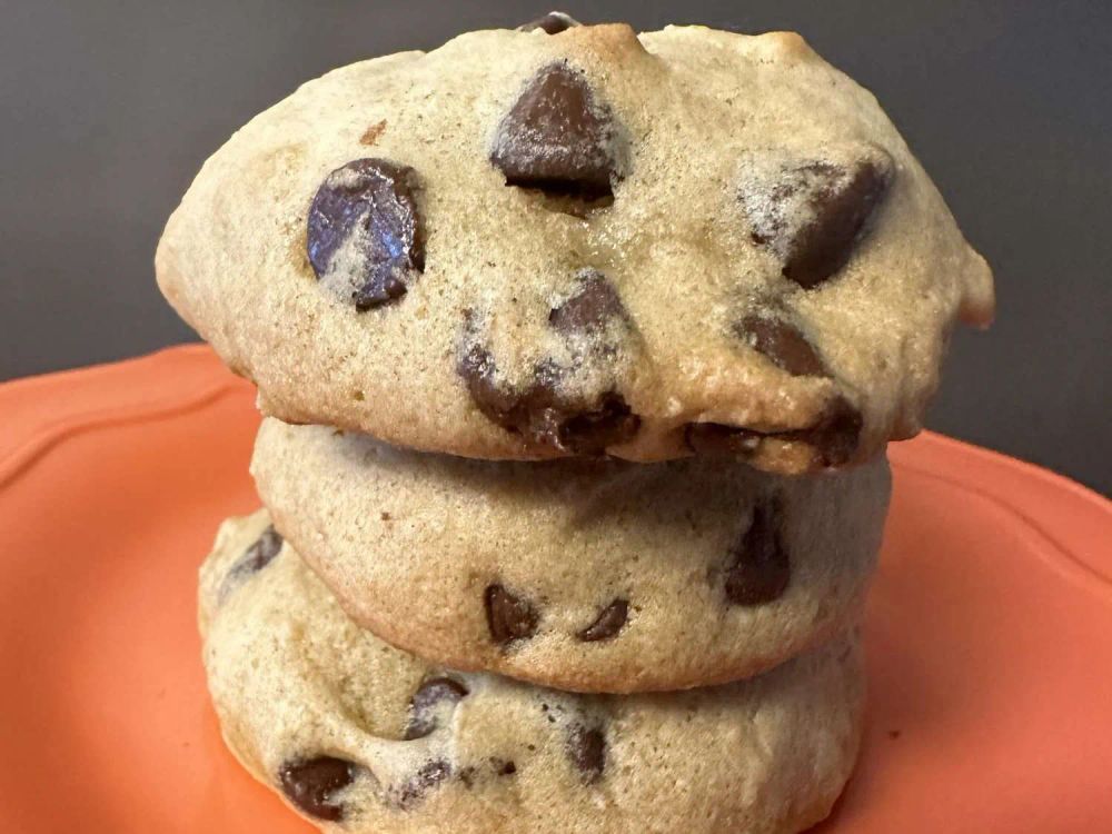 Applesauce Chocolate Chip Cookies