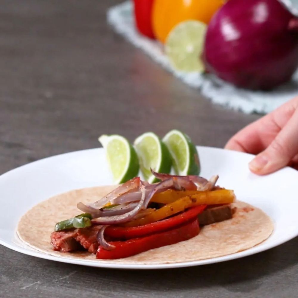 Sheet-Pan Steak Fajitas