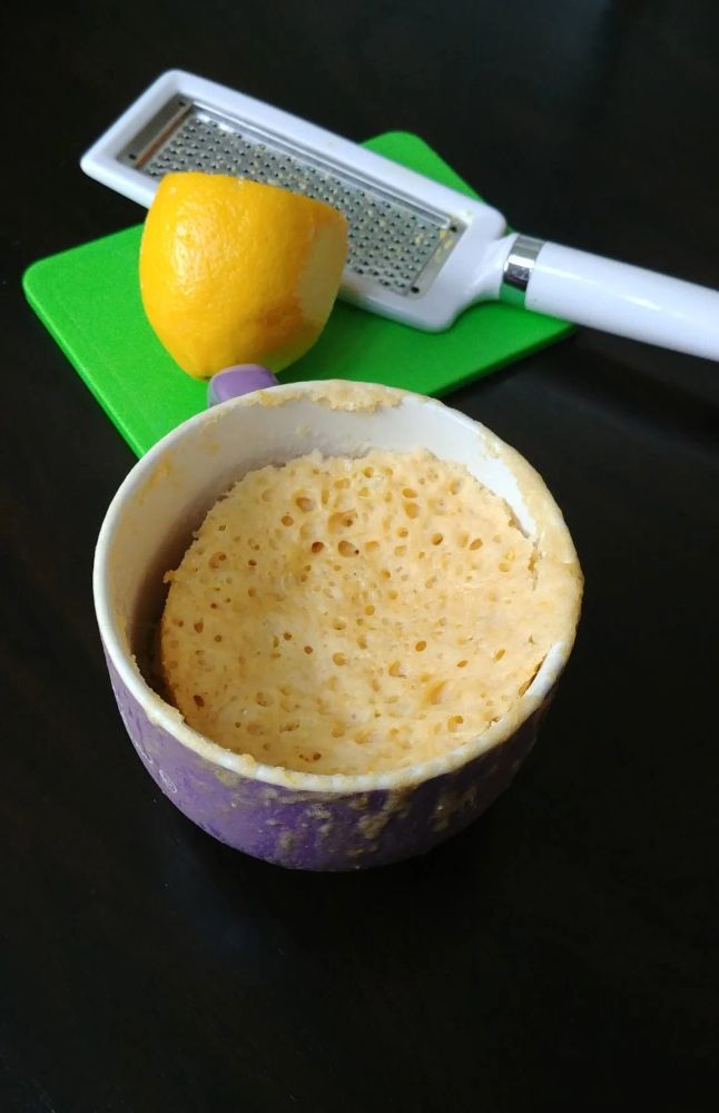 Lemon Mug Cake