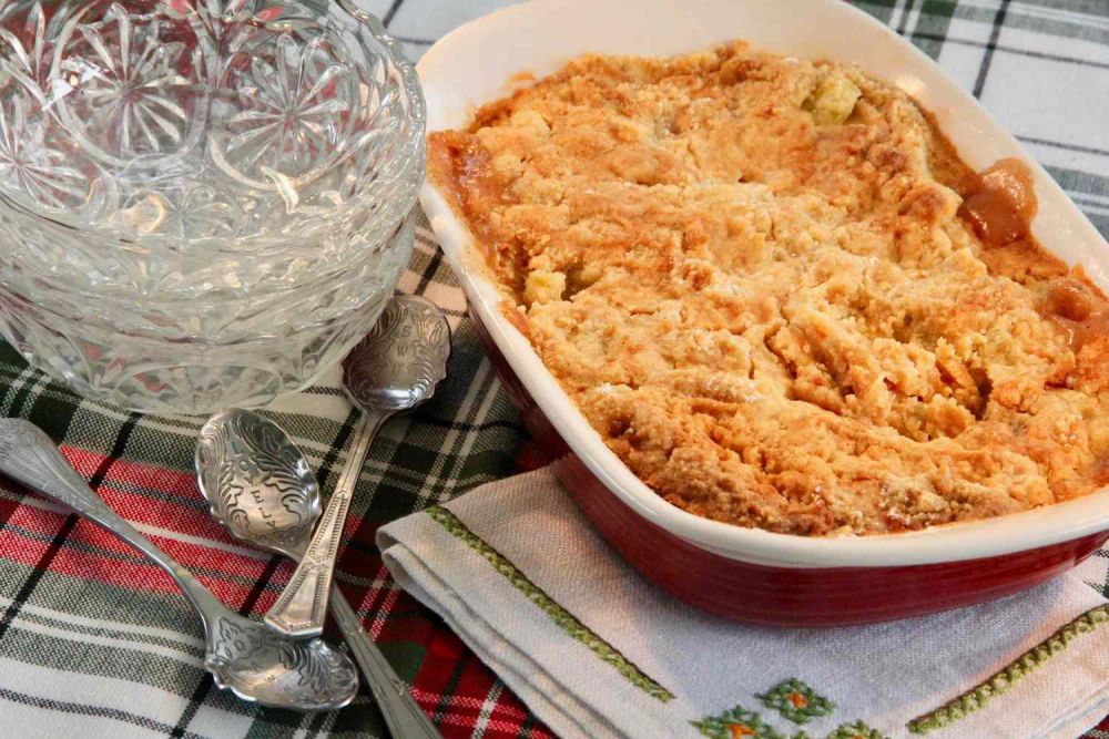 Zucchini Cinnamon Cobbler