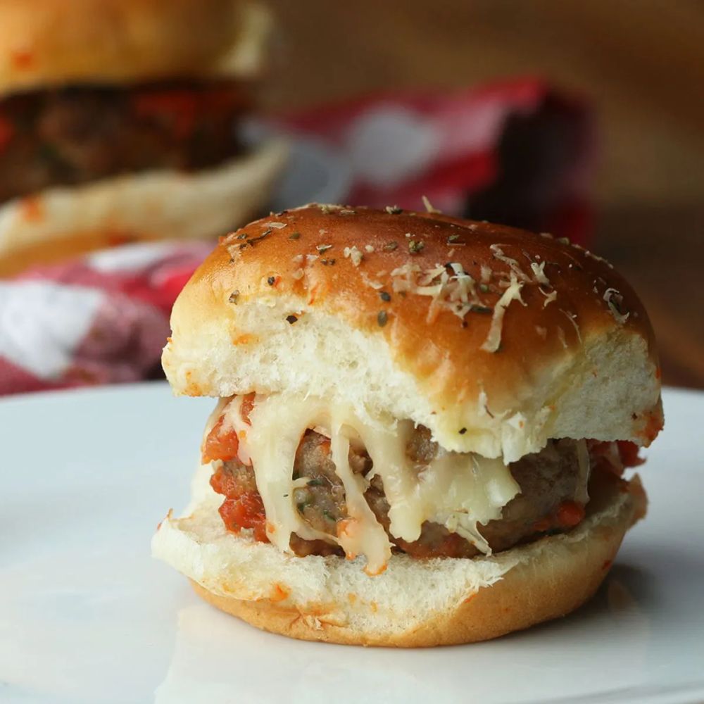 Meatball Slider Bake