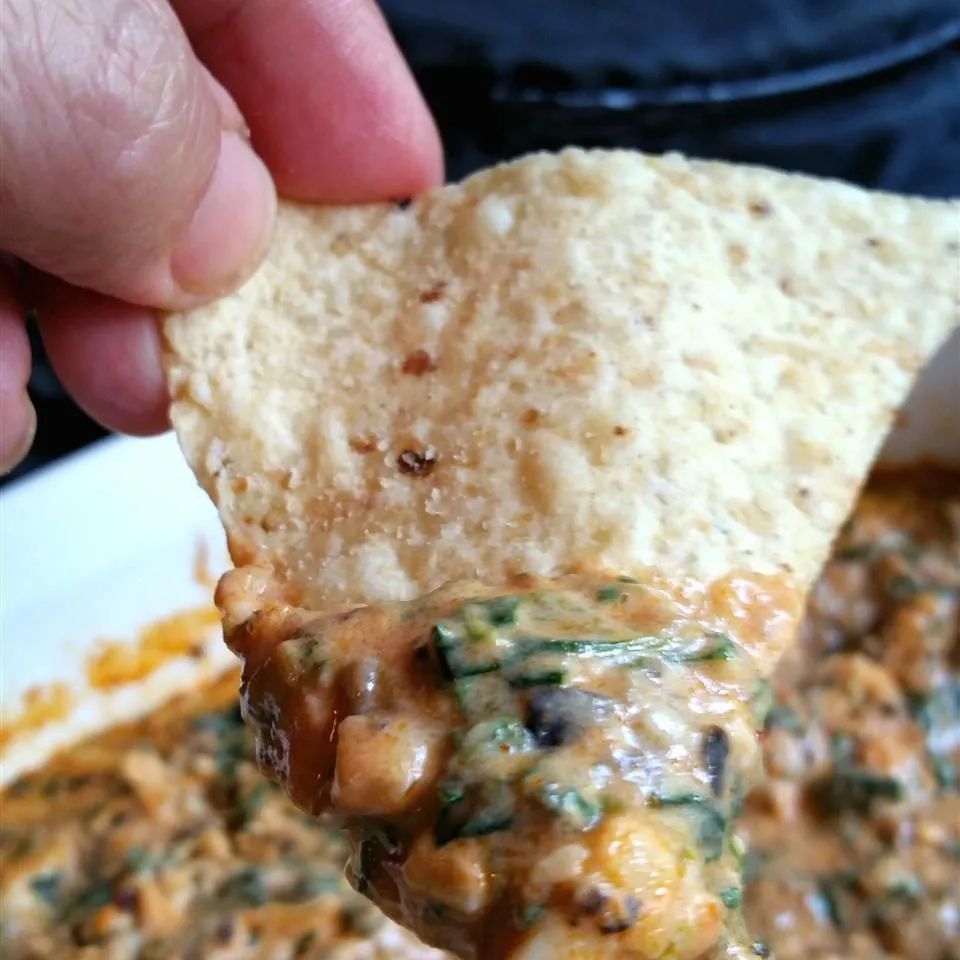 Hot Mexican Spinach Dip