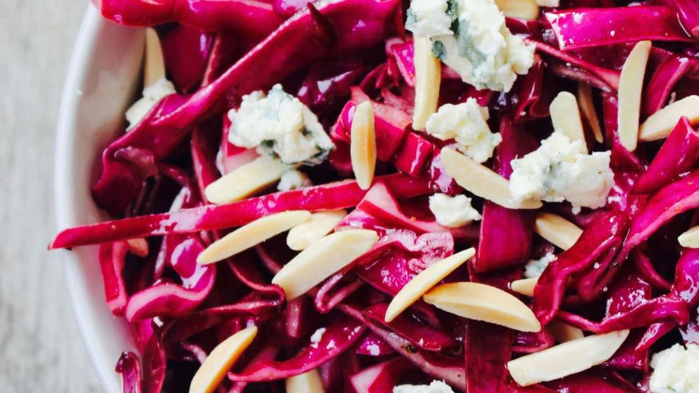 The Best Red Cabbage Salad