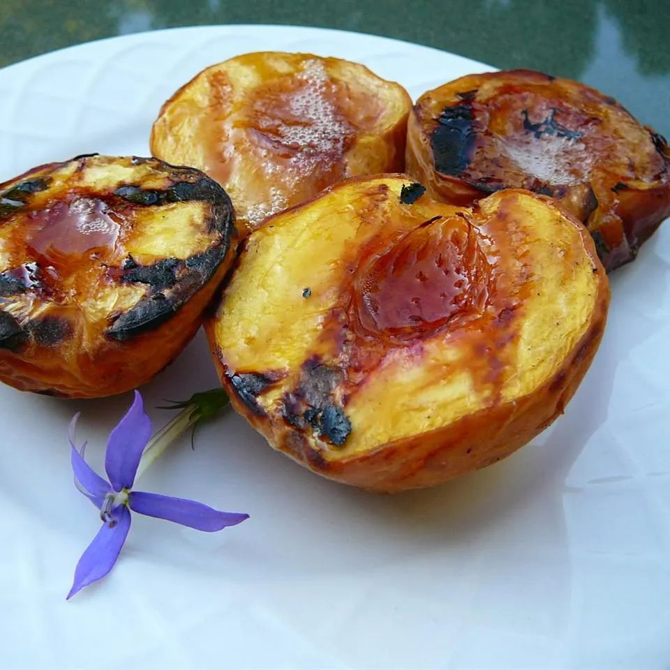 Grilled Peaches