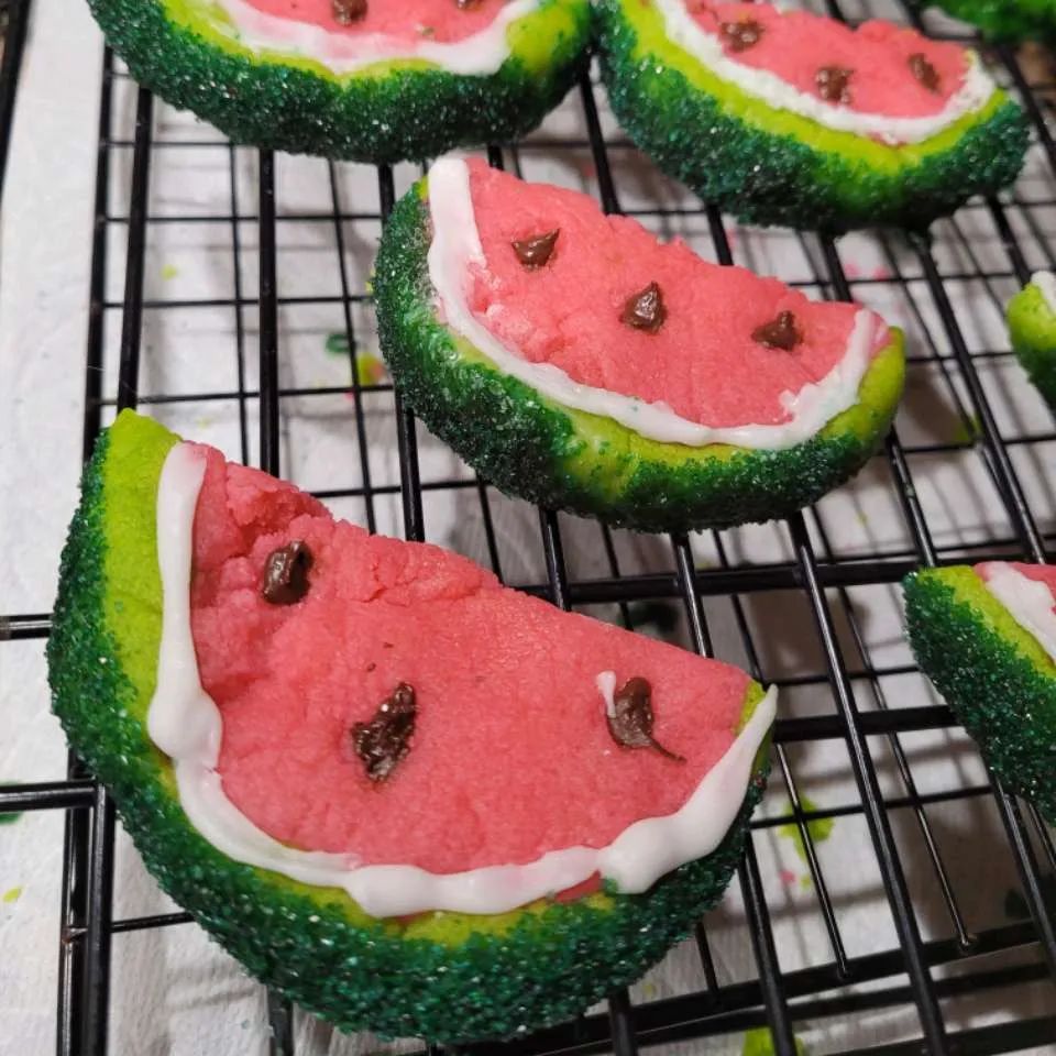 Watermelon Cookie