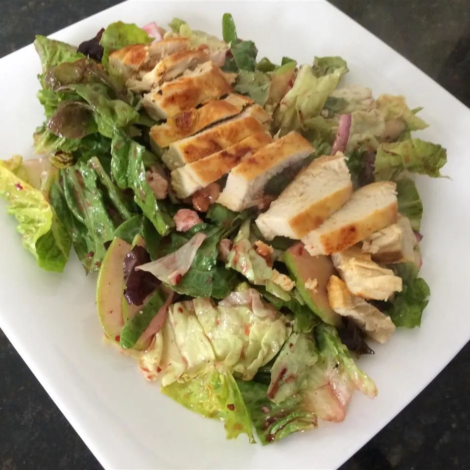 Sweet Apple-Walnut Chicken Salad