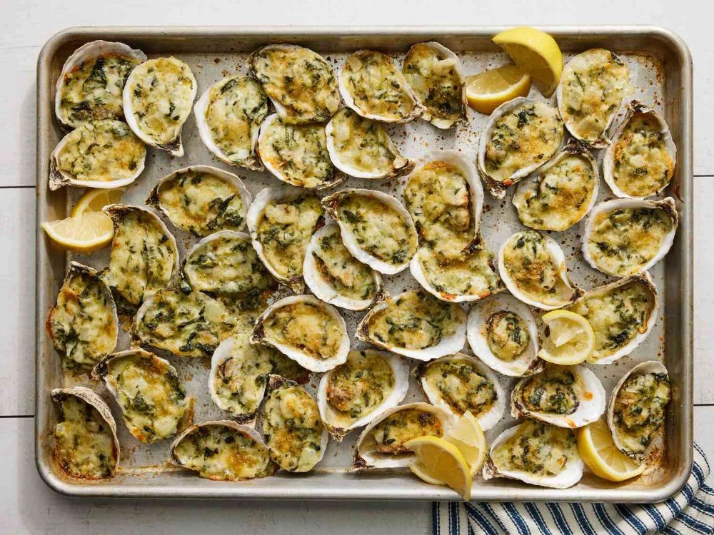 Rockin' Oysters Rockefeller