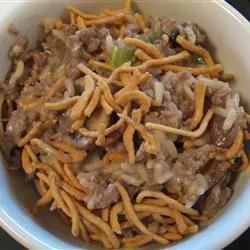 Chow Mein Noodle Casserole