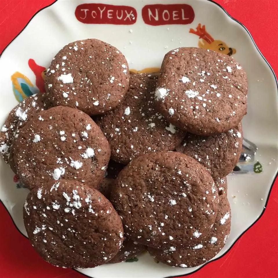 Chocolate Earl Grey Cookies