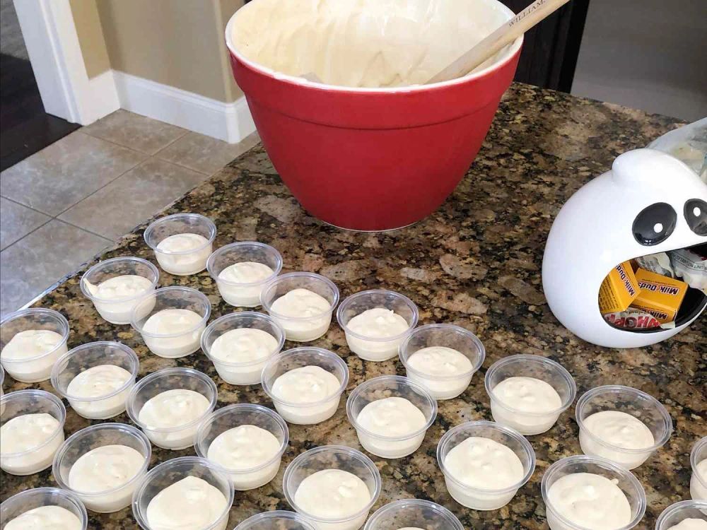 White Russian Pudding Shot