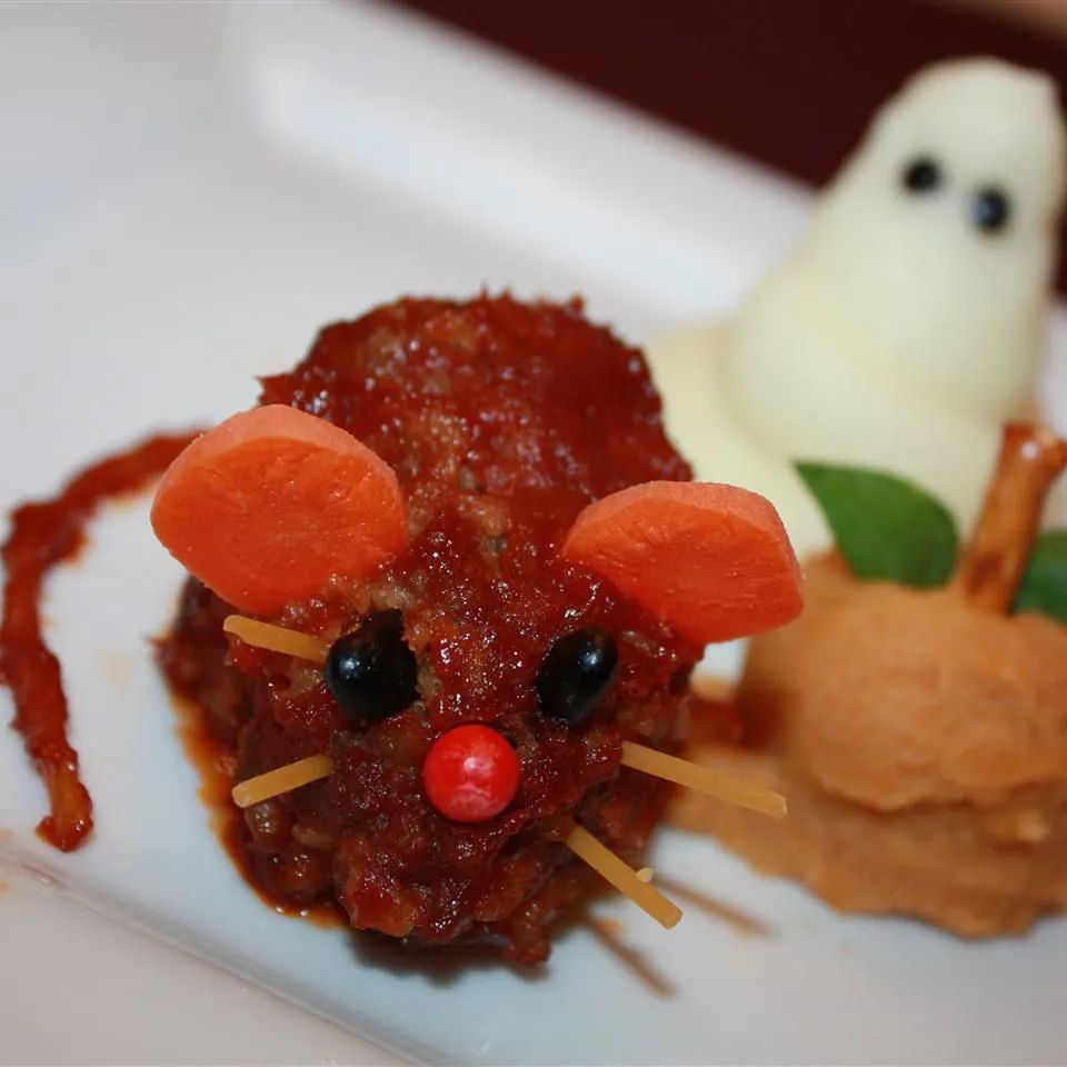 Halloween Bloody Baked Rats