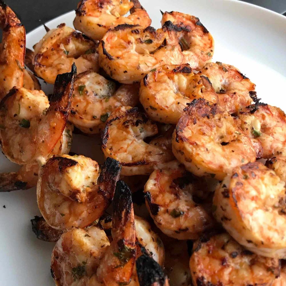 Grilled Marinated Shrimp