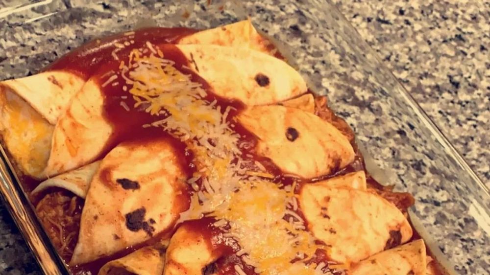 Easy Chicken Enchiladas