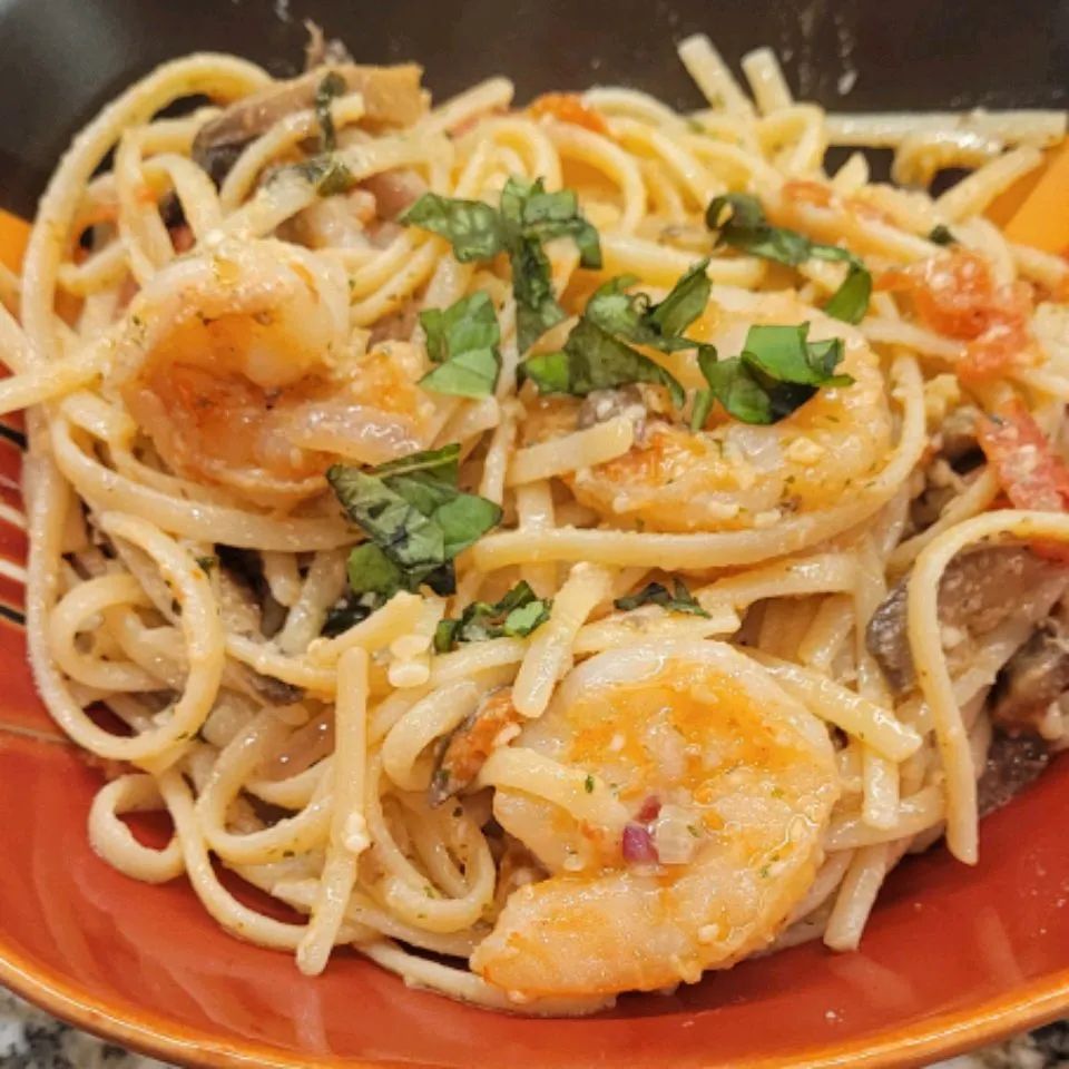 Shrimp Scampi with Angel Hair Pasta