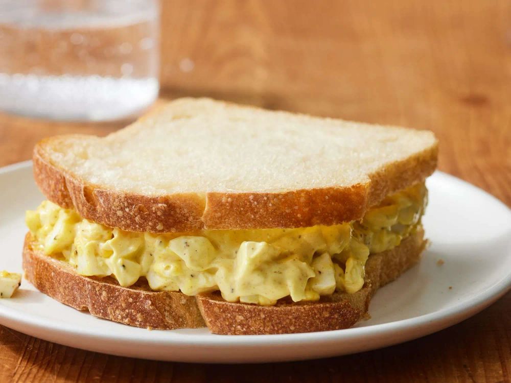 Curried Egg Sandwiches