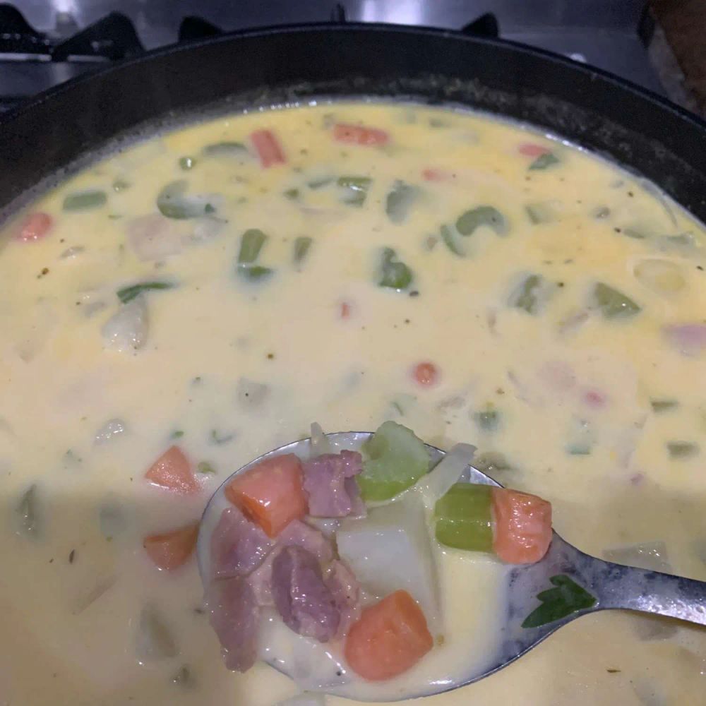 Chunky Cheese Soup