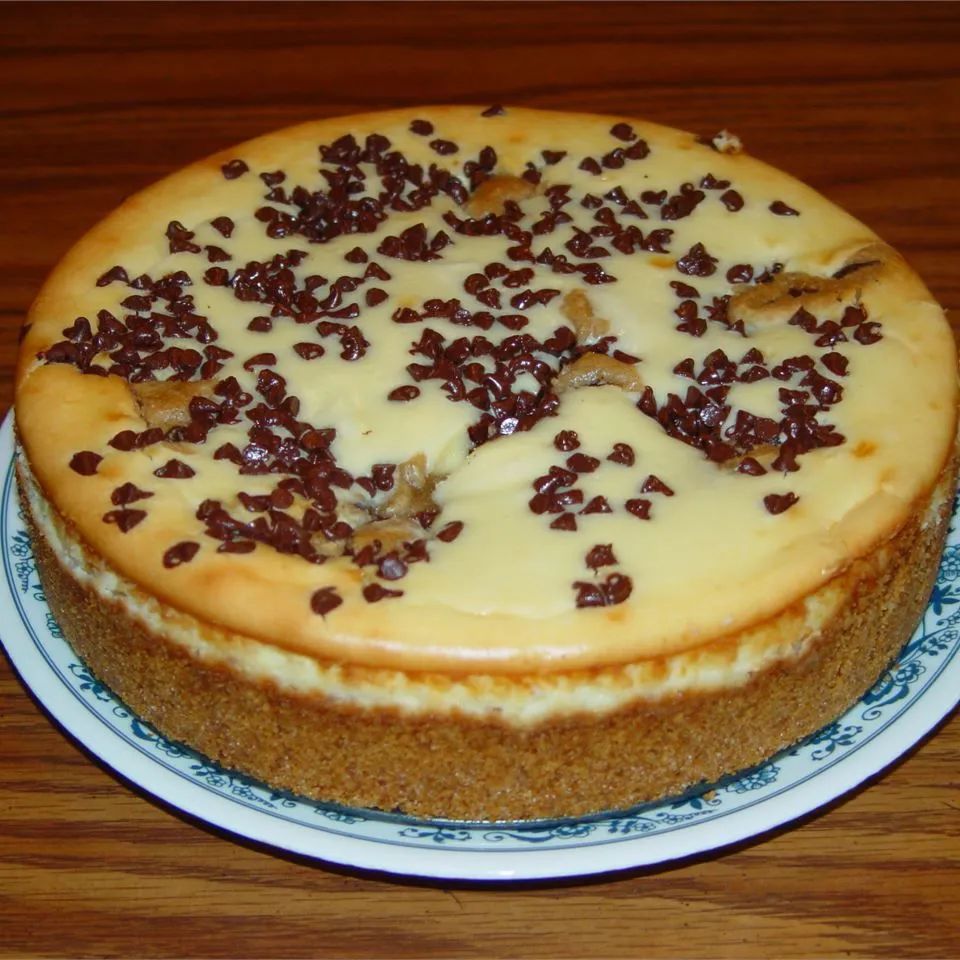 Chocolate Chip Cookie Dough Cheesecake