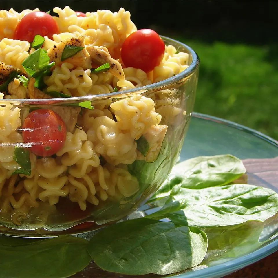 Sesame Chicken Pasta Salad