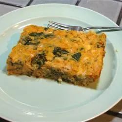 Egg and Spinach Casserole