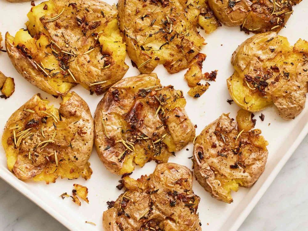 Crispy Smashed Potatoes