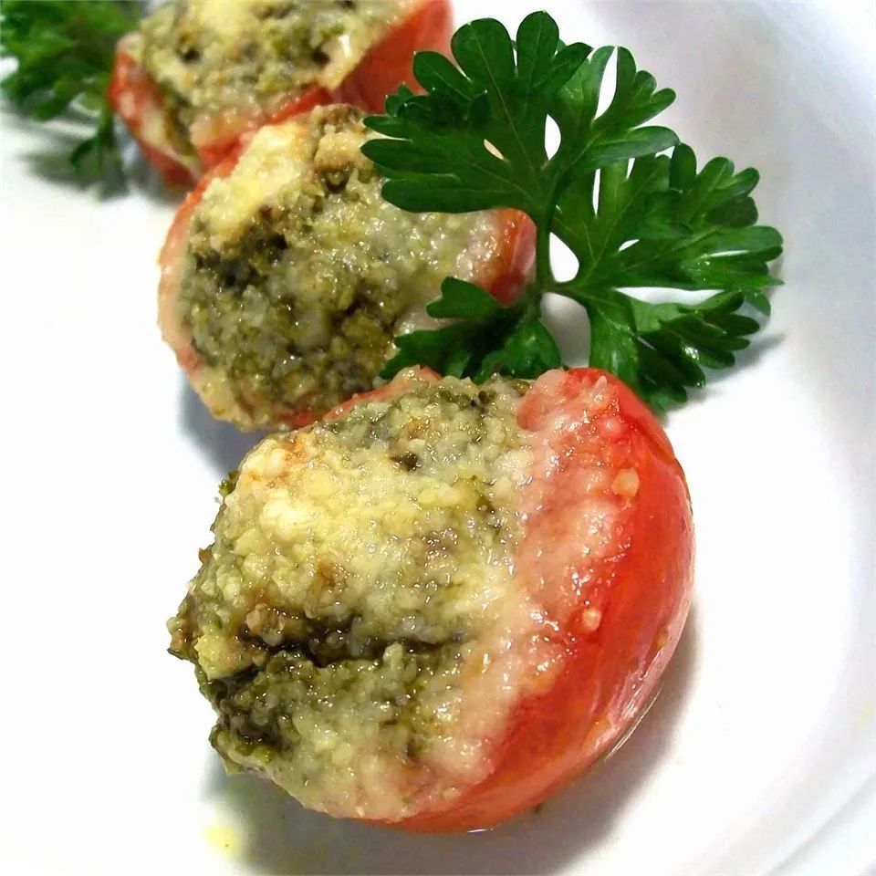 Pesto Tomatoes