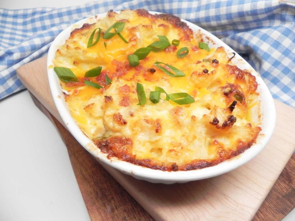 Loaded Cheesy Cauliflower