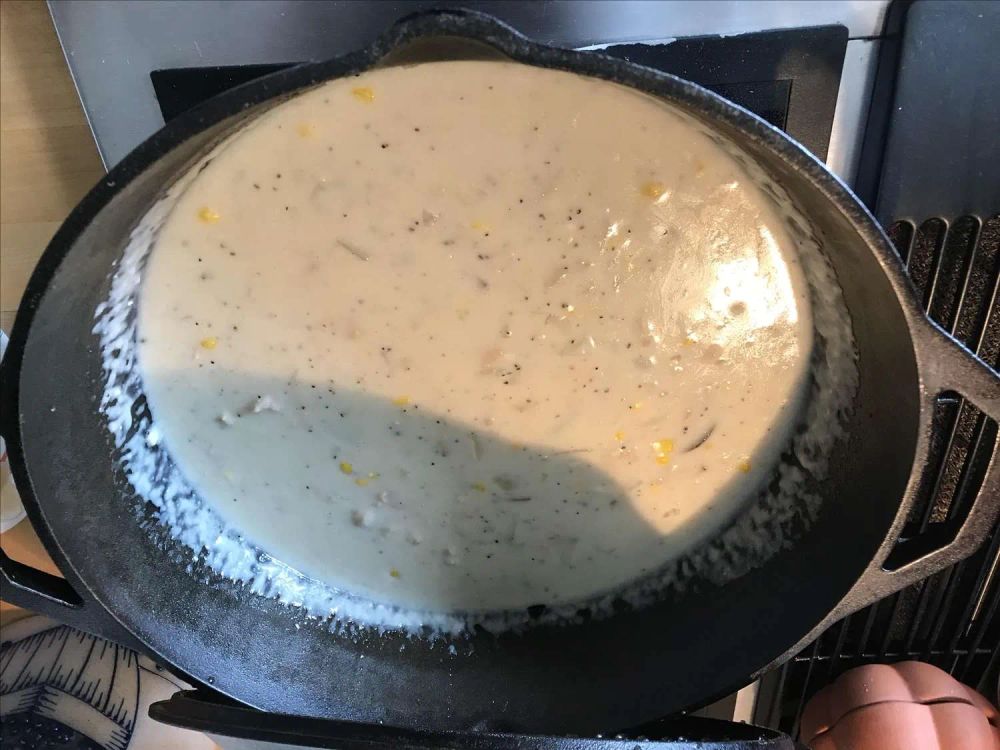 Cast Iron Clam Chowder