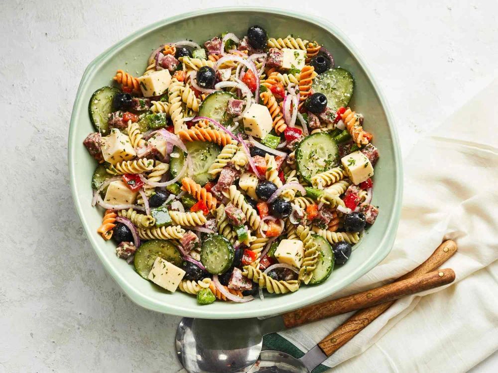 Pasta Salad with Homemade Dressing