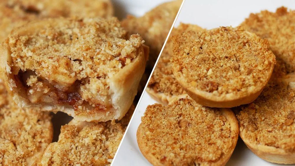 Mini Dutch Apple Pies