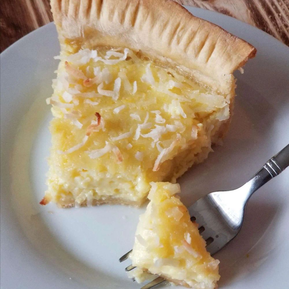 Grandma's Egg Custard Pie