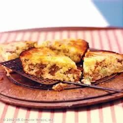 Sausage Cornbread Bake