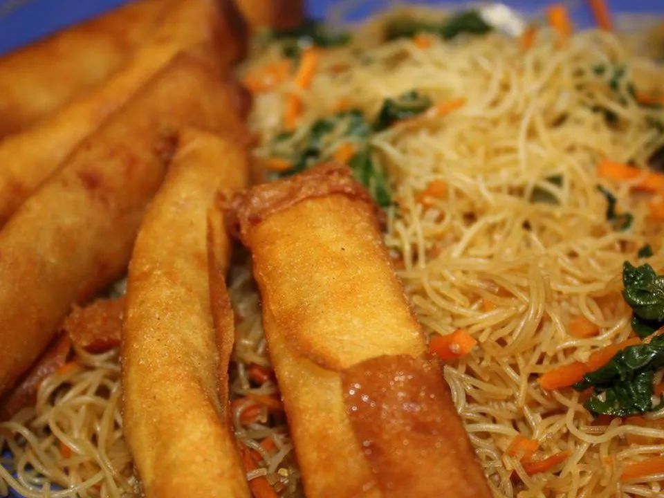 Grandma Nena's Lumpia and Pancit