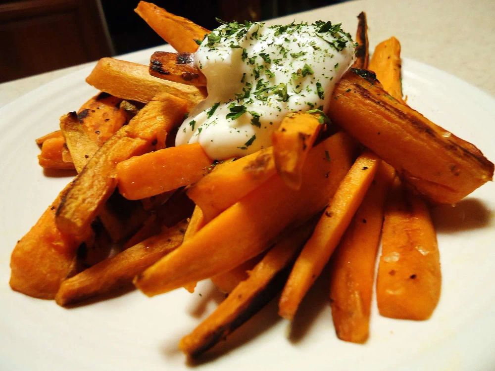 Fried Sweet Potatoes