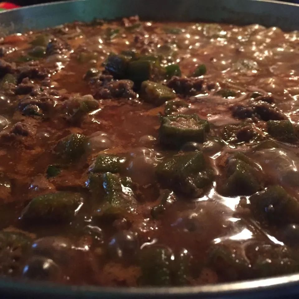 Beef and Okra Bamia