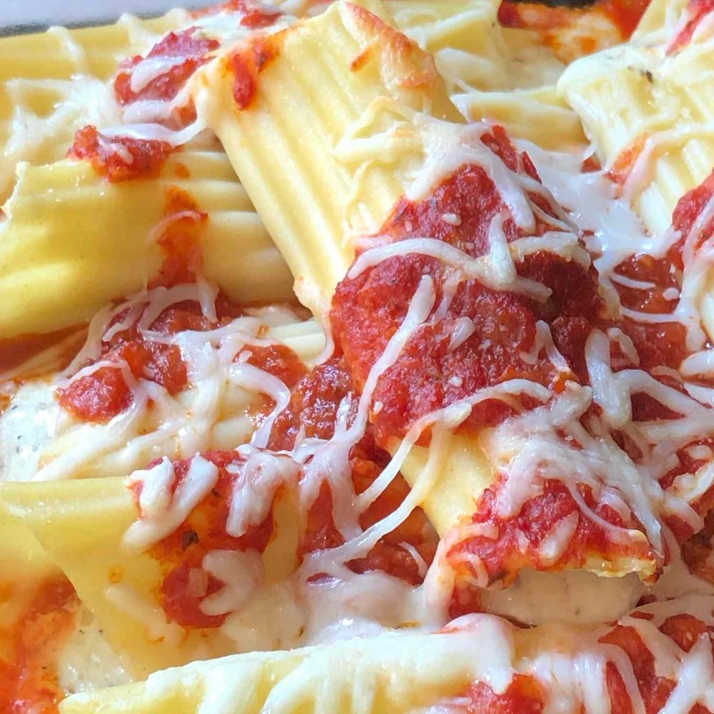 Three Cheese Manicotti II