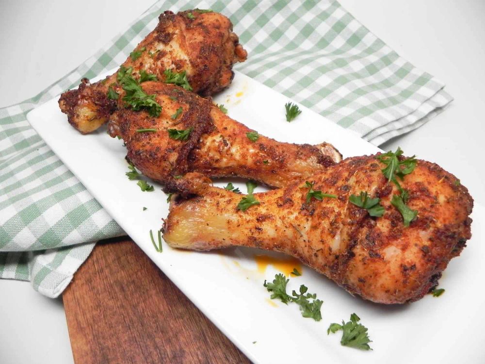 Baked Cajun Chicken Drumsticks