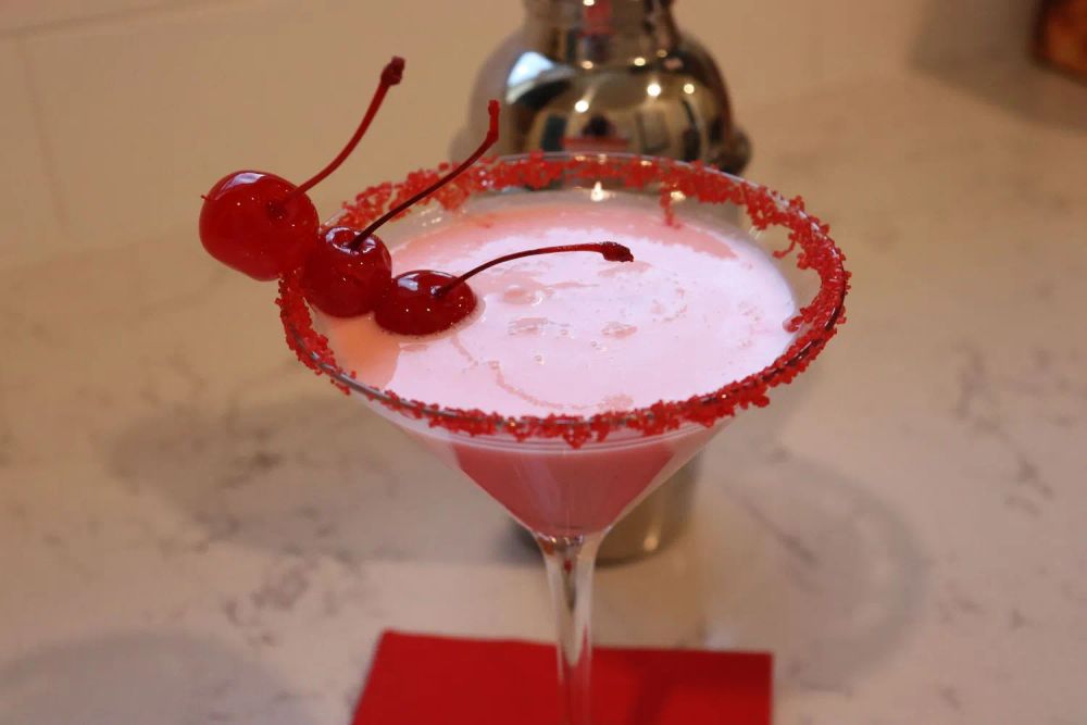 Chocolate Covered Cherry Martini