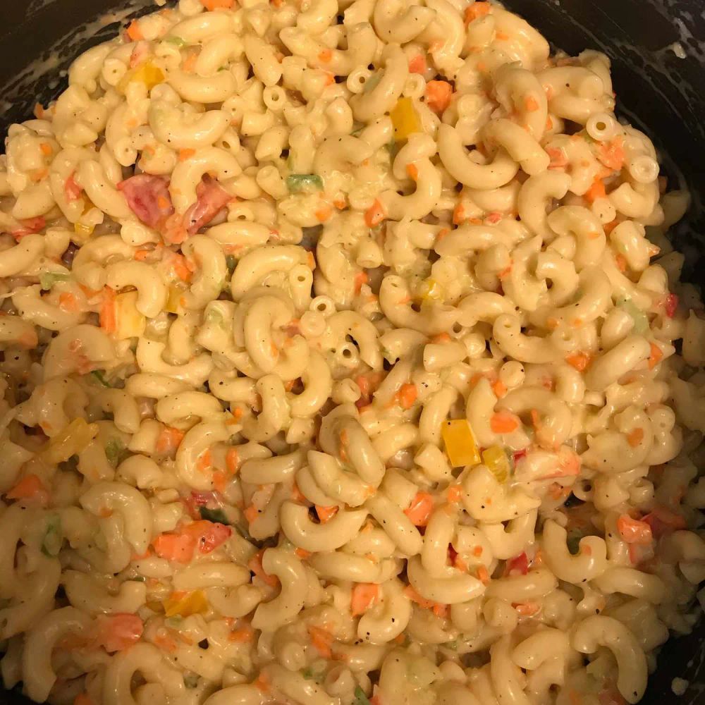 Healthier Classic Macaroni Salad