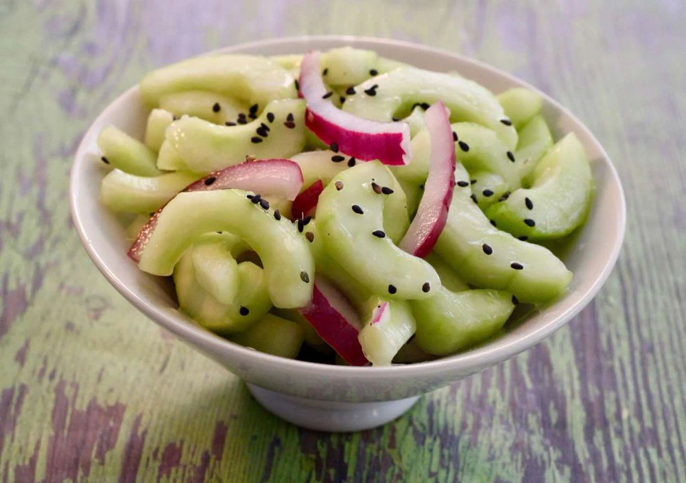 Ginger Cucumber Salad