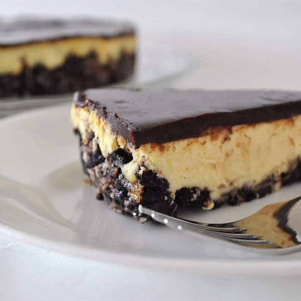 Canada Day Nanaimo Bar Cheesecake