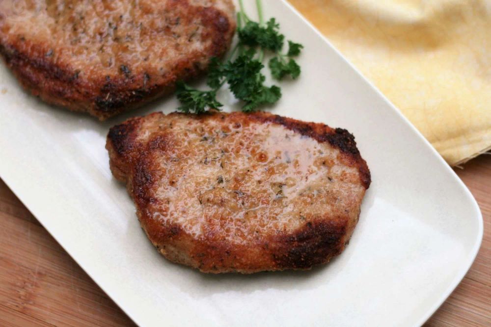 Parmesan Baked Pork Chops